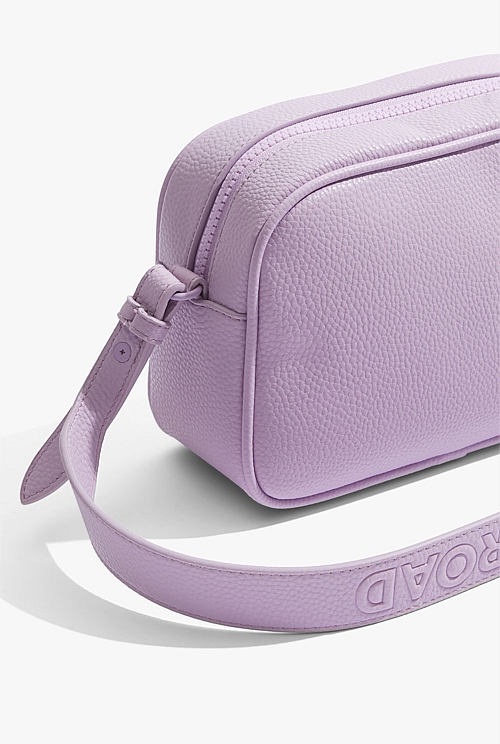 Lavender Strap Detail Crossbody Bag Bags Country Road