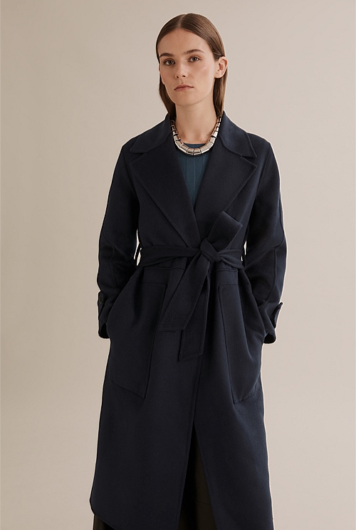 Steel Belted Soft Coat - Jackets & Coats | Country Road