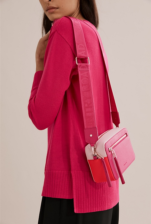 Cranberry Branded Camera Bag Bags Country Road