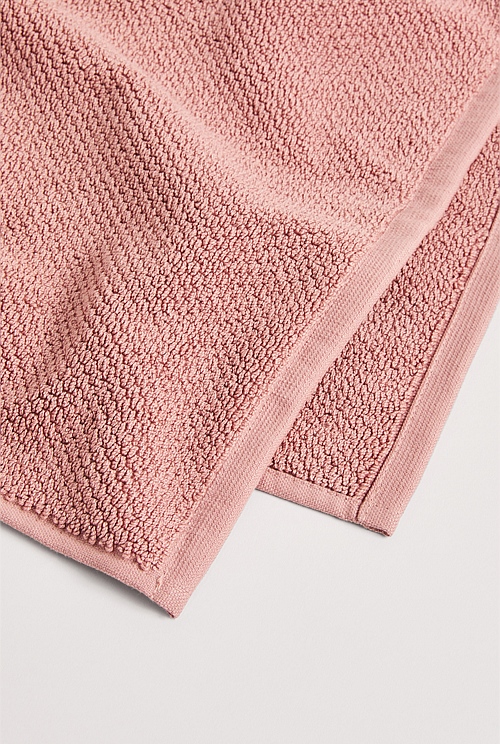 Pink Salt Calo Australian Cotton Bath Mat Towels & Mats Country Road