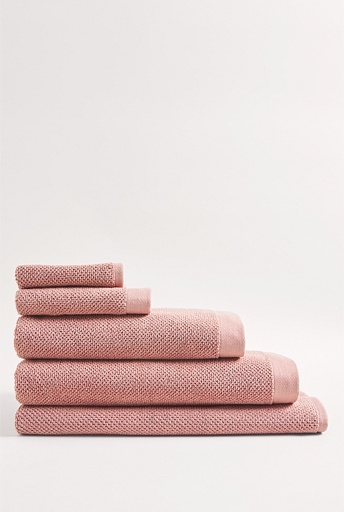 Pink Salt Calo Australian Cotton Bath Mat Towels & Mats Country Road