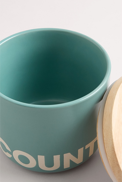 Jade Demm Stoneware Small Canister Kitchen Accessories Country Road