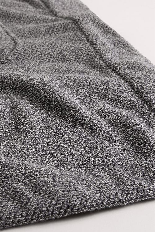 Charcoal Marle Calo Australian Cotton Bath Robe Sleepwear Country Road