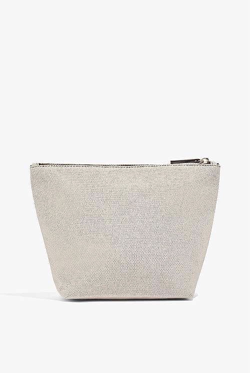 Black Applique Tri Cosmetic Case Bag Bags Country Road