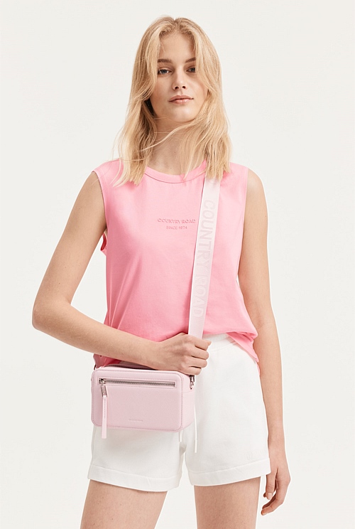 Ice Pink Branded Camera Bag Bags Country Road