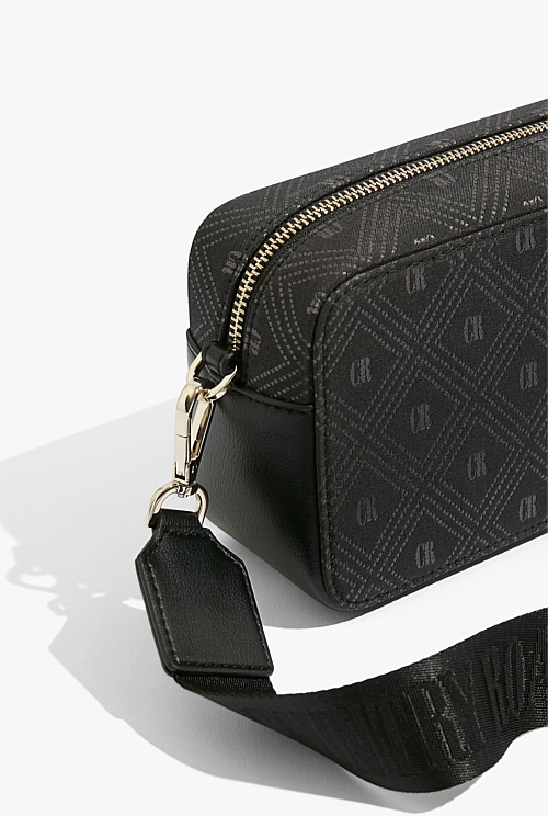 Black Monogram Camera Bag Bags Country Road