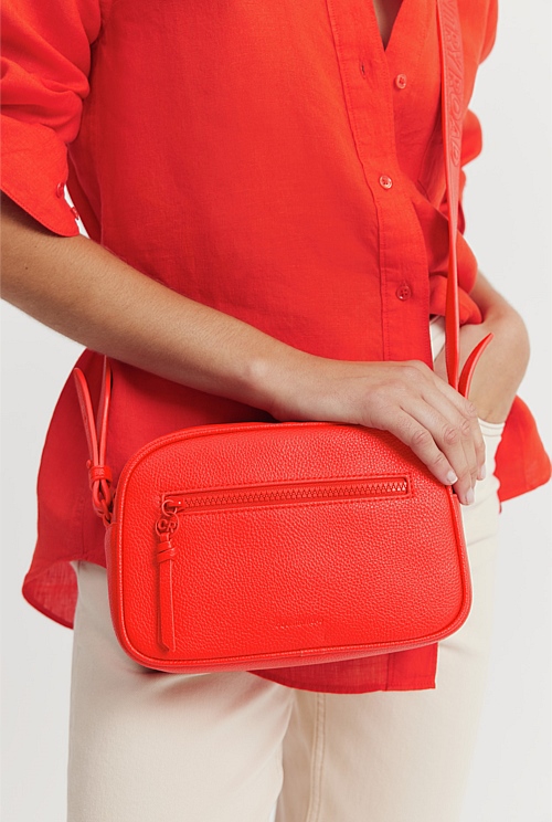 Flame Strap Detail Crossbody Bag Bags Country Road