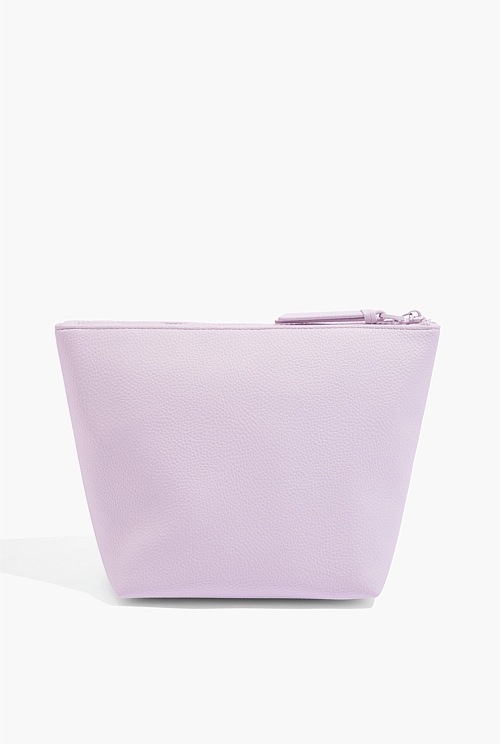 Violet Tint Branded Detail Tri Cosmetic Bag Bags Country Road