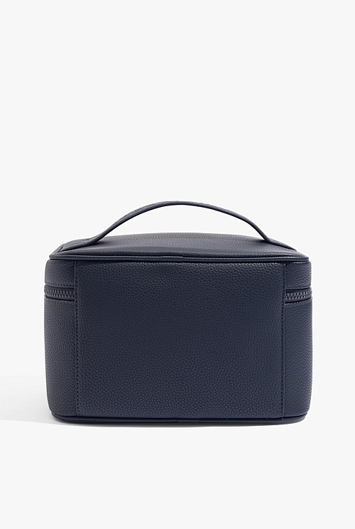Navy Branded Detail Cosmetic Bag Bags Country Road