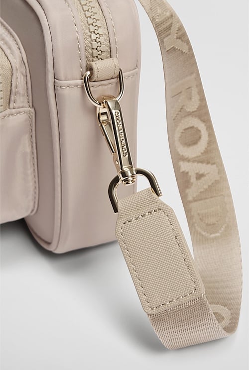 Sand Recycled Polyester Mini Soft Crossbody Bag - Bags | Country Road