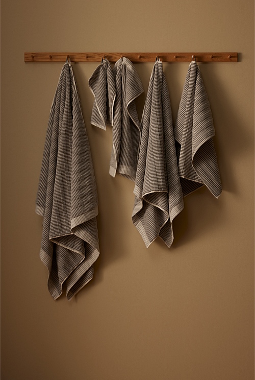 Pale Grey Pippa Australian Cotton Bath Towel Towels & Mats Country Road