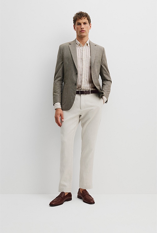 Oat Cotton Linen Pant - Pants | Country Road