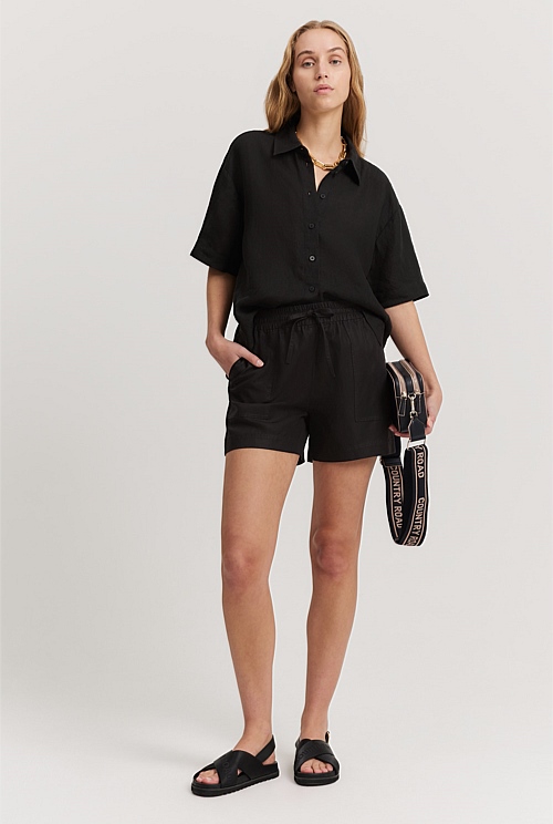 Black Patch Pocket Short - Best Sellers | Country Road