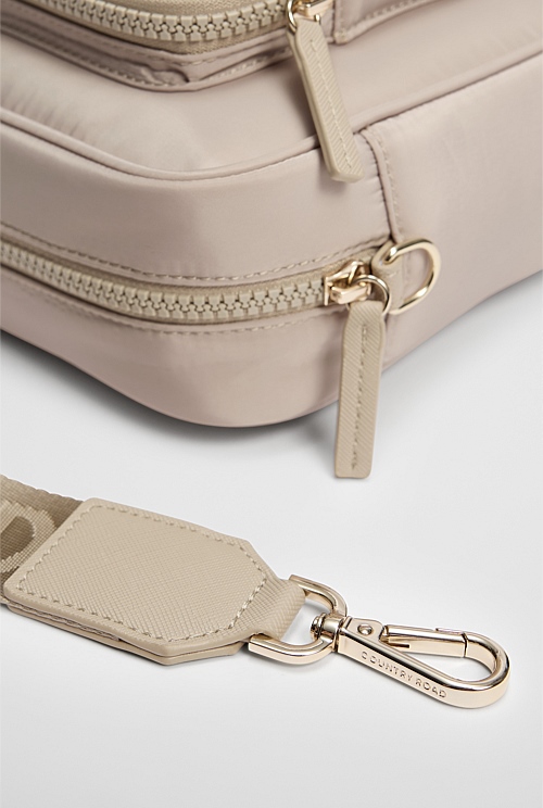 Sand Recycled Polyester Soft Crossbody Bag Bags Country Road