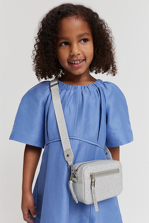 Silver Glitter Glitter Crossbody Bag Accessories Country Road