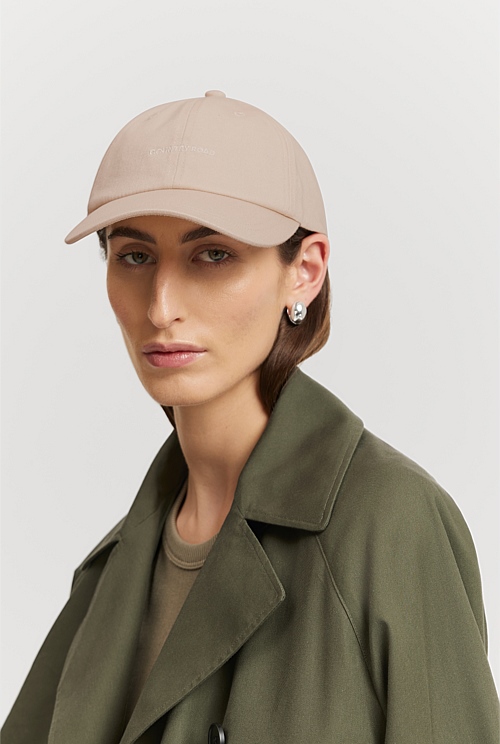 Oat Milk Mini Logo Cap Hats, Scarves & Gloves Country Road