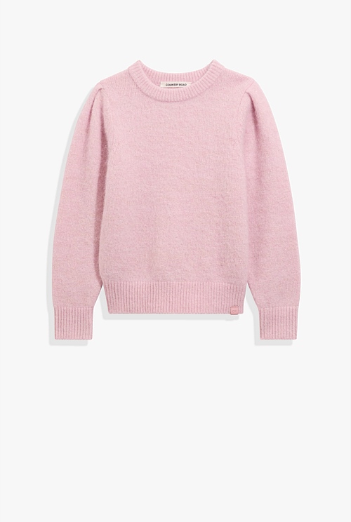 Rose Marle Fluffy Metallic Knit - Knitwear | Country Road