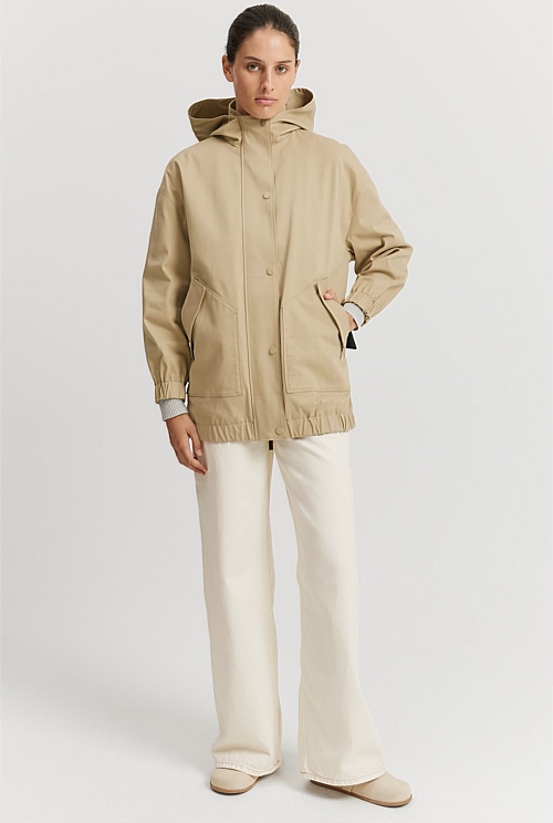 Sand Longline Anorak - Jackets & Coats | Country Road