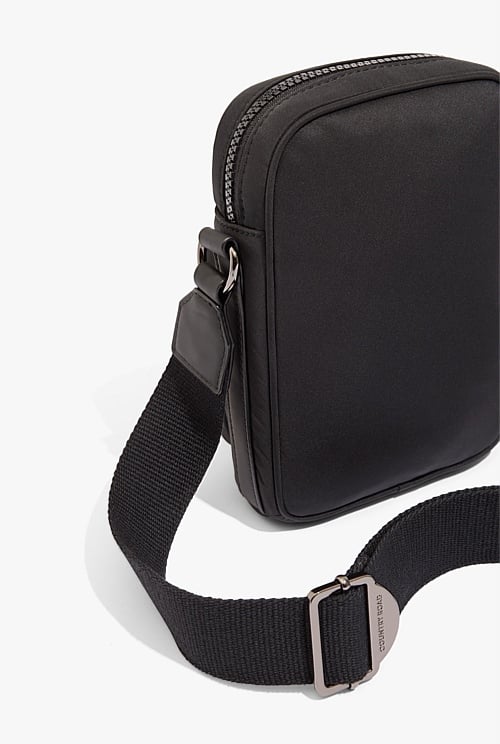 Black Recycled Polyester Crossbody Bag - Bags | Country Road