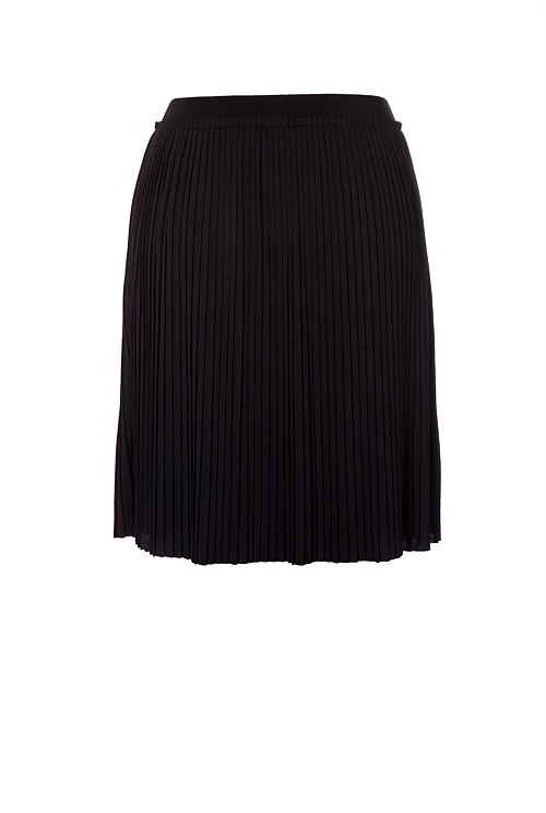 Black Short Pleat Skirt - Clothing | Country Road