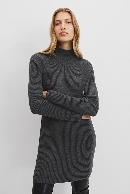 Kader Strapless Knit Mini Dress - Espresso Meadow