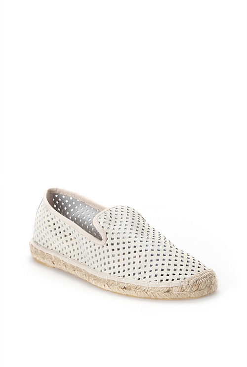 Off White Kiera Espadrille - Flats | Country Road