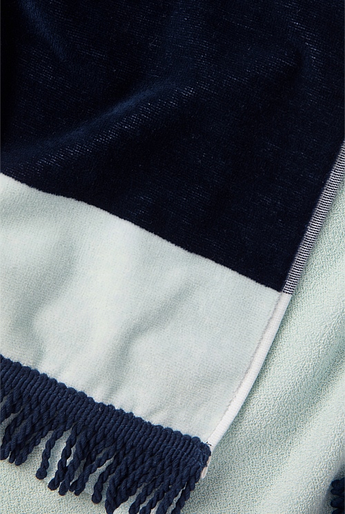 Navy Airlie Beach Towel Beach Towels Country Road