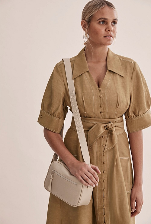 Sesame Strap Detail Crossbody Bag Bags Country Road