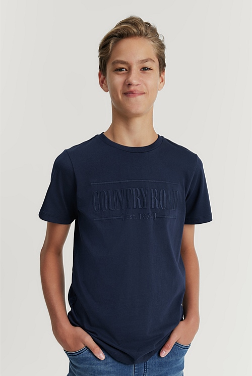 Teen Verified Australian Cotton Heritage T-Shirt - T-Shirts | Country Road